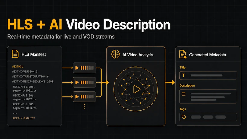 HLS + AI Video Description: Real-Time Metadata for Live and VOD Streams in 2026